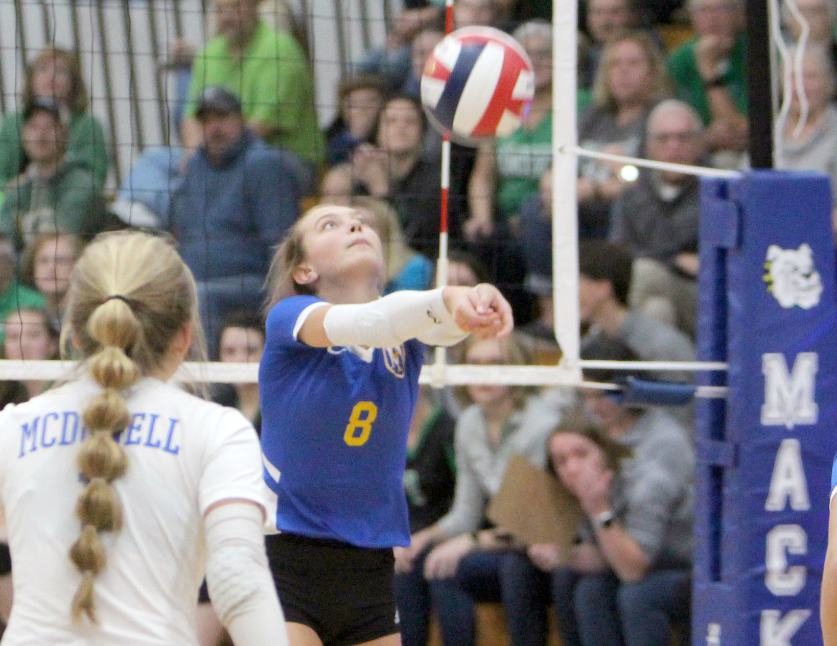 Eau Claire Immanuel Lutheran at McDonell volleyball 10-26-19